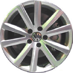 Volkswagen Wheel ALY69828 Silver Machined
